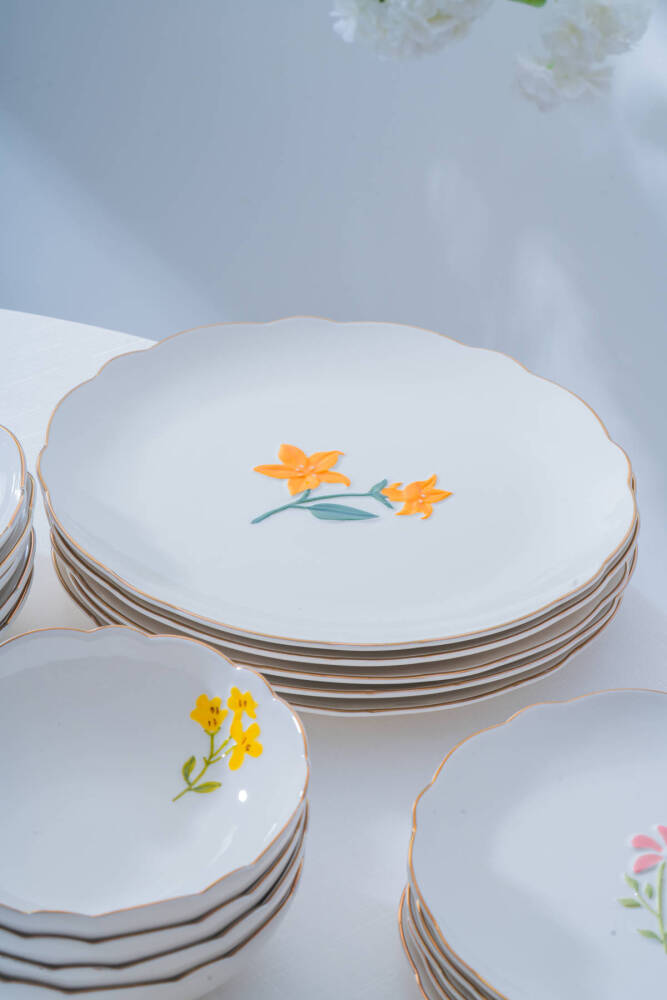 De Santiago 6 Kişilik 24 Parça Yemek Takımı - 6