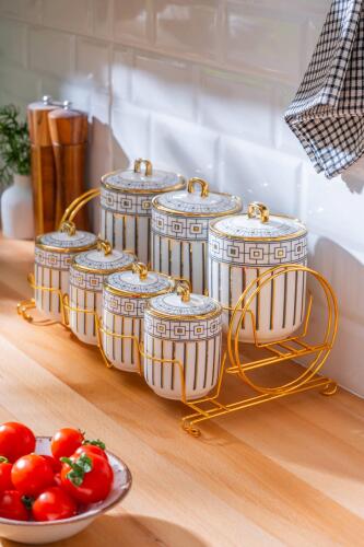 Diagon 8 Parça Baharat Kavanoz Seti - Acar