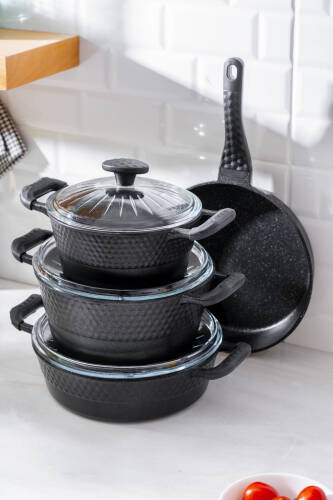 Diamante 7 Parça Tencere Seti - Acar