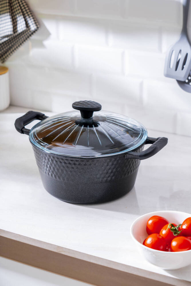 Diamente Derin Tencere - 24 cm - 1