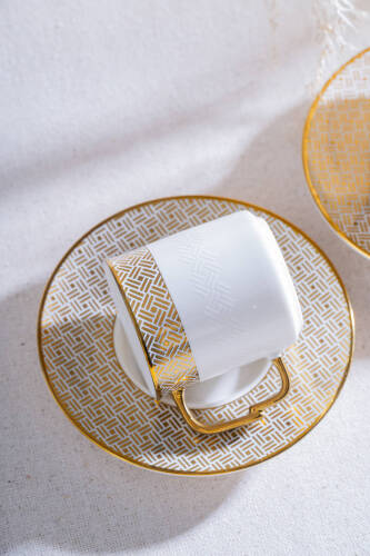 Doreen 6 Kişilik Kahve Fincan Takımı - 90 ml - 5