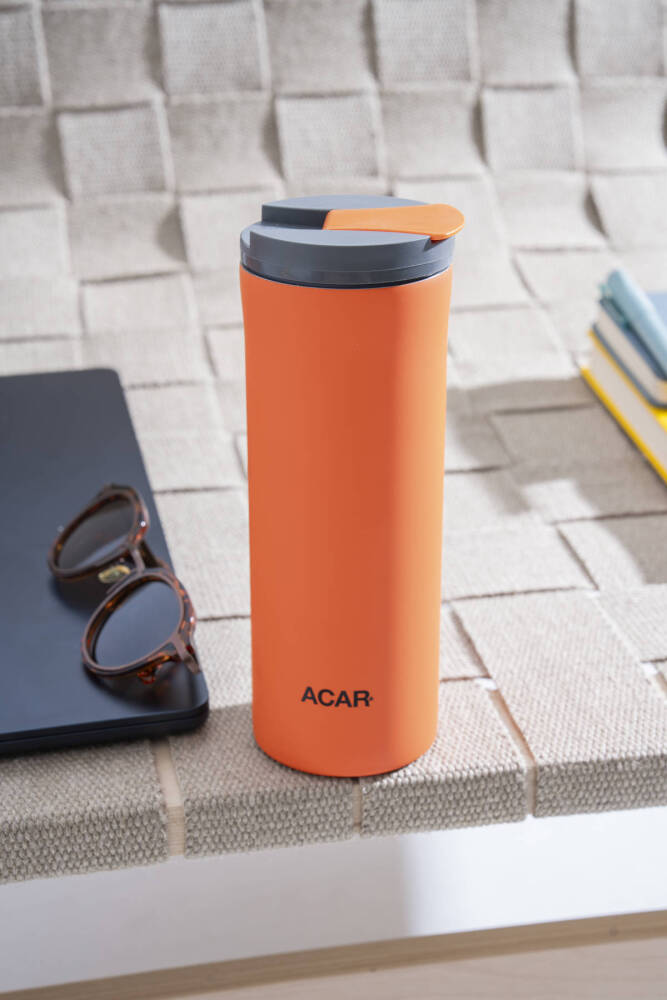 Dream Paslanmaz Çelik Termos 400 ml Turuncu - 1