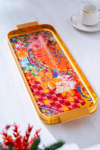 Dreamland Dikdörtgen Cam Tepsi - Acar