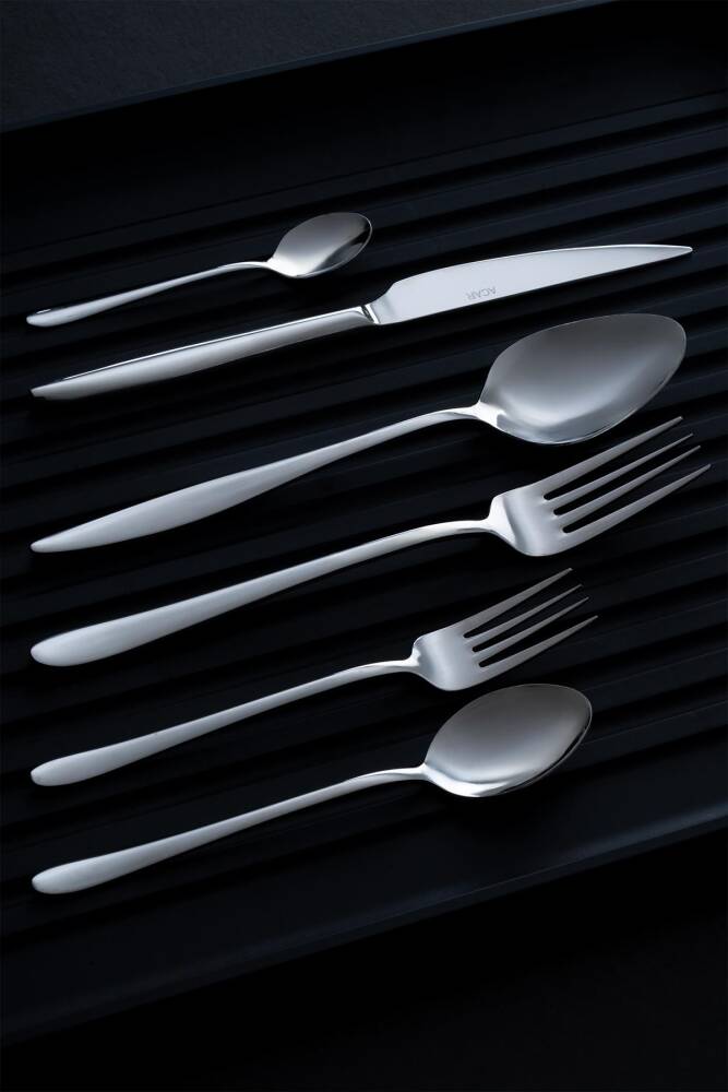 Elenor 72 Pieces Of 12 People Fork Spoon Knife Set - 1
