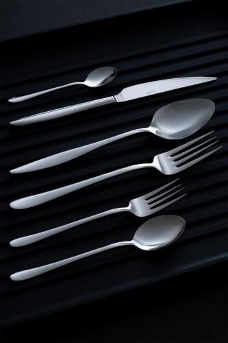 Elenor 72 Pieces Of 12 People Fork Spoon Knife Set 