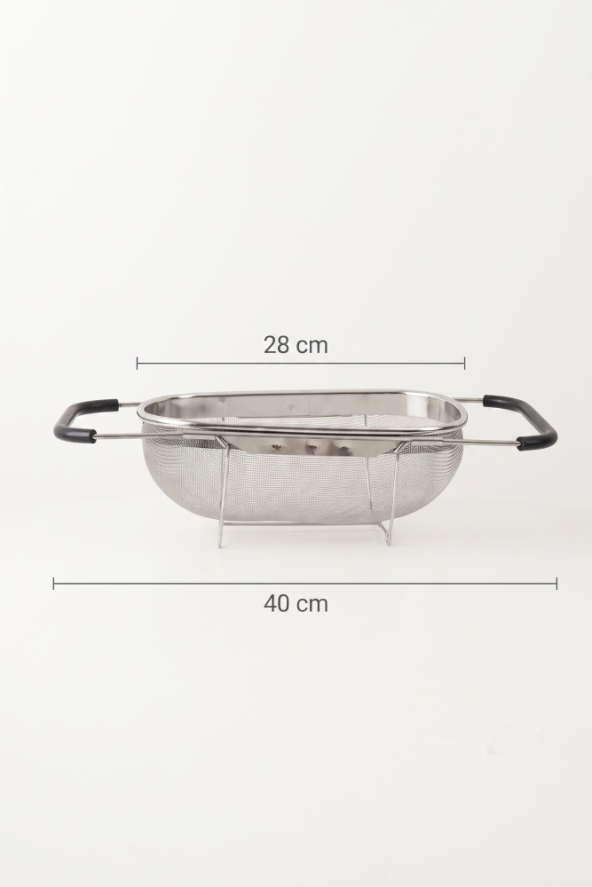 Elitecraft Paslanmaz Çelik Ayarlanabilir Süzgeç - 40 cm - 7