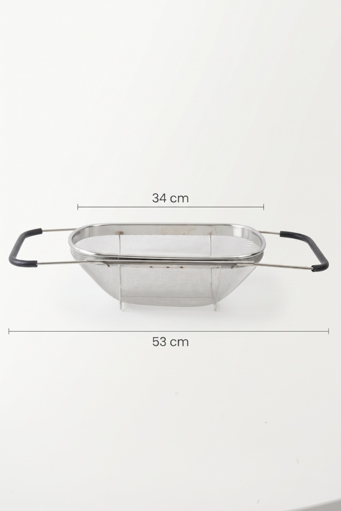 Elitecraft Paslanmaz Çelik Ayarlanabilir Süzgeç - 53 cm - 7