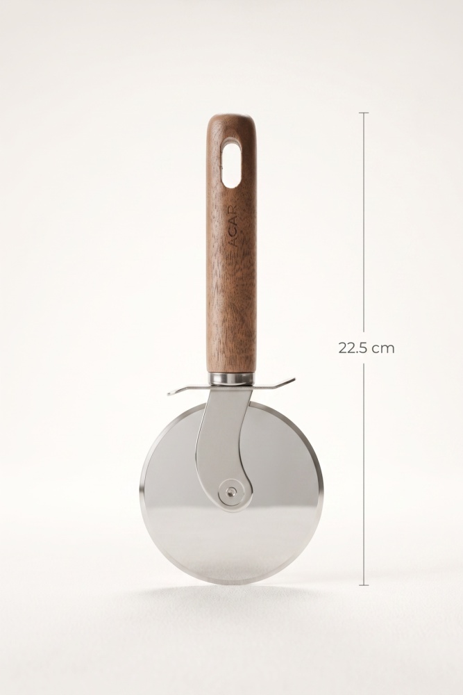 Elitecraft Paslanmaz Çelik Pizza Kesici - 22 cm - 3