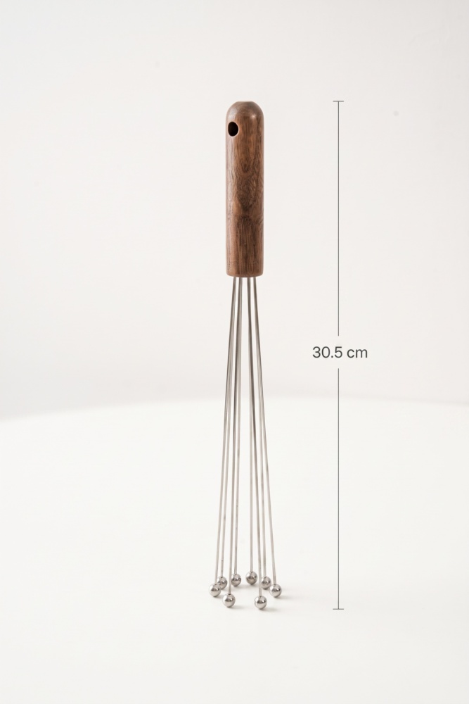 Elitecraft Paslanmaz Çelik Top Uçlu Çırpıcı - 30 cm - 3