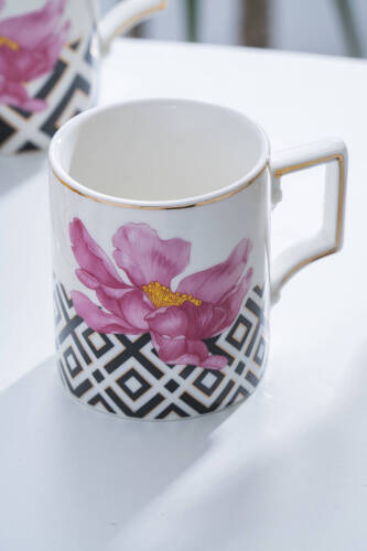 Eliza Porselen Kupa - 200 ml - Acar