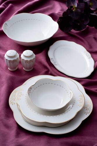 Elize 6 Kişilik 29 Parça Porselen Yemek Takımı - Acar