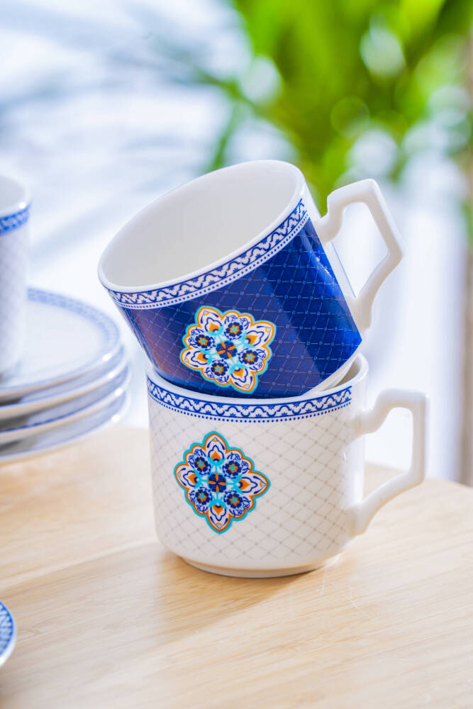 Eloise 6 Kişilik Kahve Fincan Takımı - 90 ml - 3