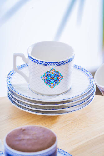 Eloise 6 Kişilik Kahve Fincan Takımı - 90 ml - 4