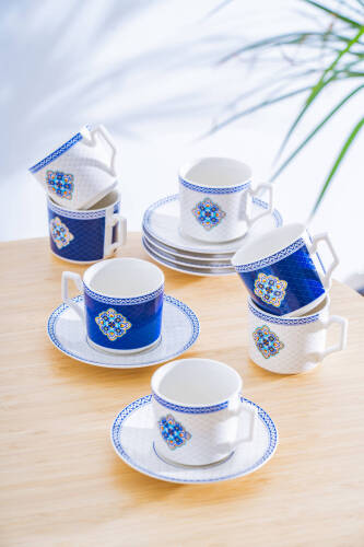 Eloise 6 Kişilik Kahve Fincan Takımı - 90 ml - 6