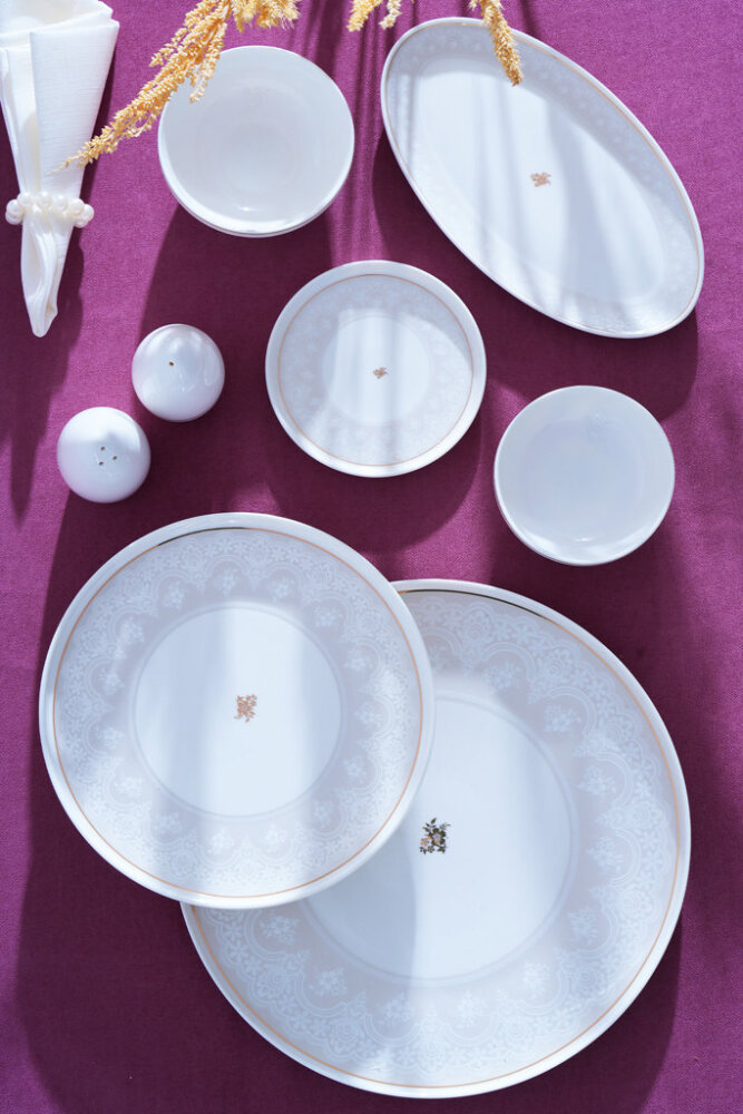 Elowen 6 Kişilik 23 Parça Kahvaltı Takımı - 1