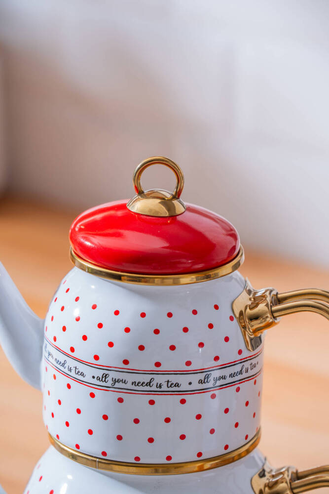 Enjoy Emaye Mini Çaydanlık Takımı - 2