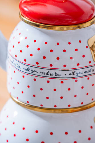 Enjoy Emaye Mini Çaydanlık Takımı - 3