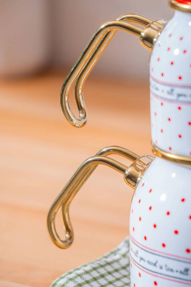 Enjoy Emaye Mini Çaydanlık Takımı - 4