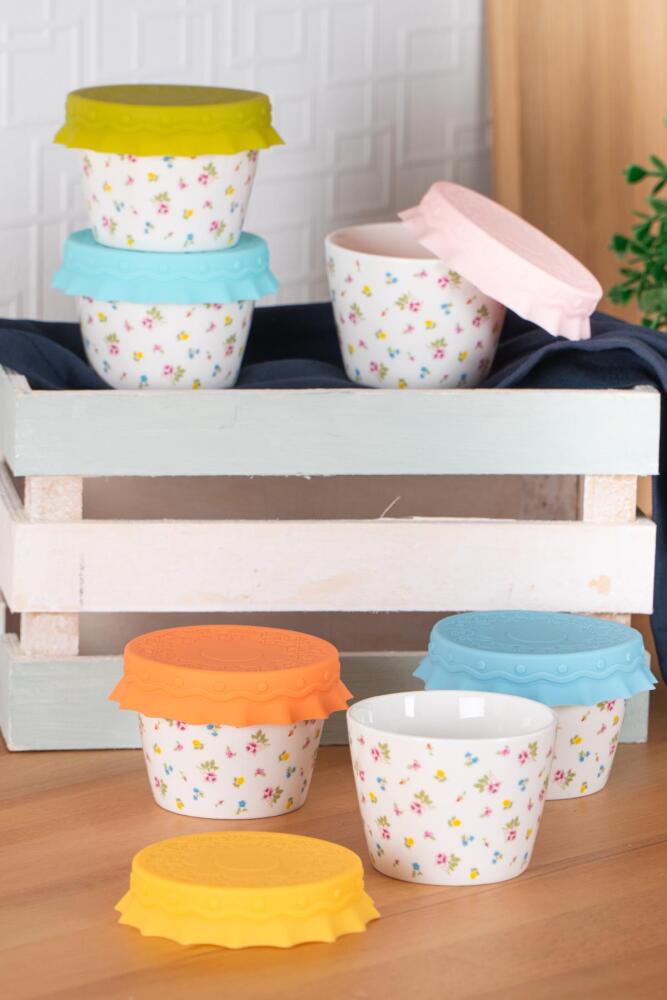 Enjoy Set Of 6 Jars With Silicone Lids - 150 Cc - 1