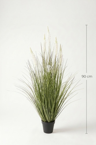 Eterna Bloom Yapay Saksılı Lavanta Beyaz - 90 cm - 3