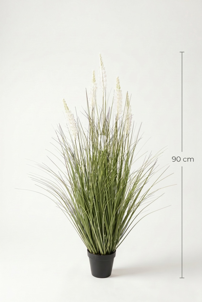 Eterna Bloom Yapay Saksılı Lavanta Beyaz - 90 cm - 3