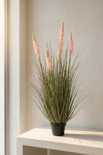 Eterna Bloom Yapay Saksılı Lavanta Pembe - 90 cm - Acar