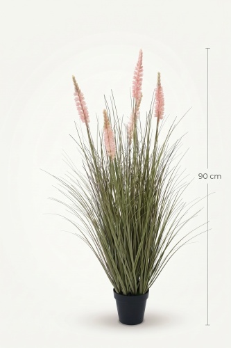 Eterna Bloom Yapay Saksılı Lavanta Pembe - 90 cm - 3