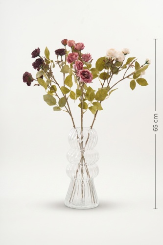 Eterna Bloom Yapay Tek Dal Çardak Gül Pembe - 65 cm - 2