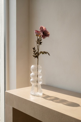 Eterna Bloom Yapay Tek Dal Gelincik Mor - 75 cm