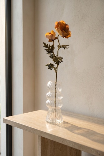 Eterna Bloom Yapay Tek Dal Gelincik Turuncu - 75 cm