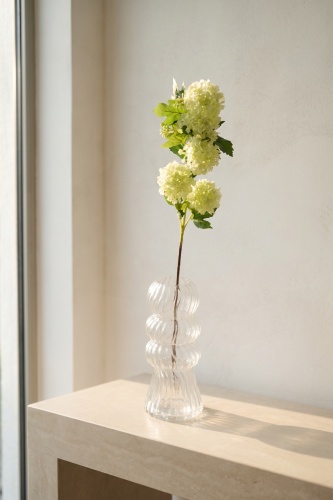 Eterna Bloom Yapay Tek Dal Kartopu Çiçeği Açık Yeşil - 77 cm - Acar