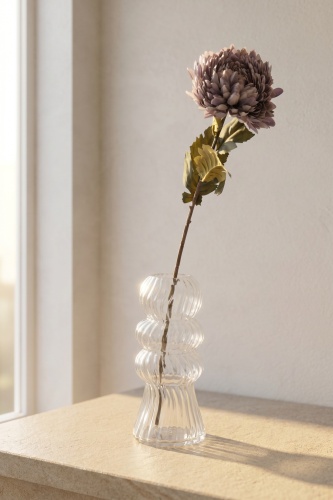 Eterna Bloom Yapay Tek Dal Krizantem Lila - 75 cm 