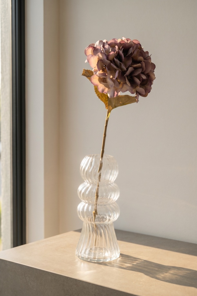 Eterna Bloom Yapay Tek Dal Ortanca Lila - 65 cm - 1
