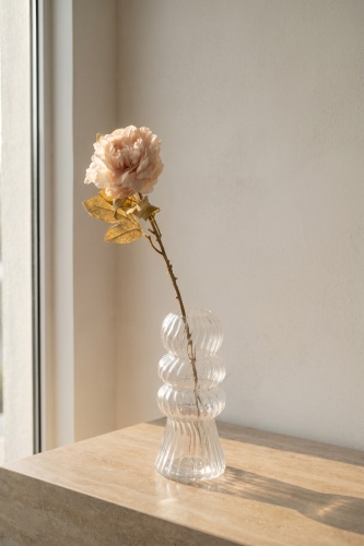 Eterna Bloom Yapay Tek Dal Şakayık Krem - 70 cm 