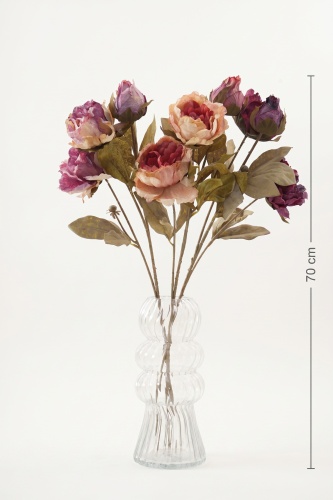 Eterna Bloom Yapay Tek Dal Şakayık Mor - 70 cm - 2