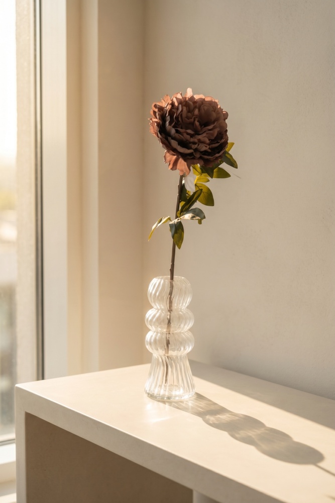 Eterna Bloom Yapay Tek Dal Şakayık Mor - 80 cm - 1