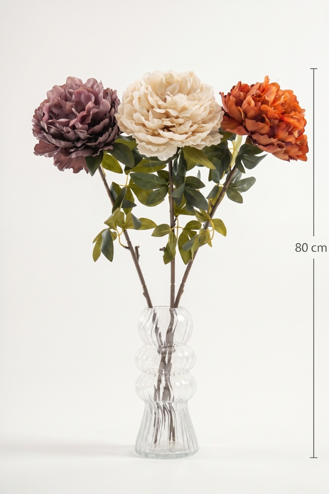 Eterna Bloom Yapay Tek Dal Şakayık Mor - 80 cm - 2