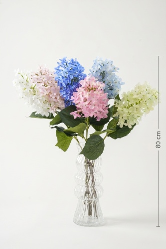 Eterna Bloom Yapay Tek Dal Salkım Ortanca Mavi - 80 cm - 2