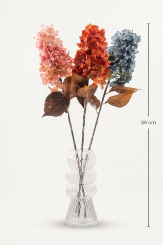 Eterna Bloom Yapay Tek Dal Salkım Ortanca Mavi - 86 cm - 2