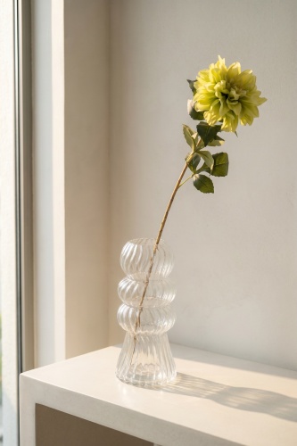 Eterna Bloom Yapay Tek Dal Yıldız Çiçeği Açık Yeşil - 70 cm - Acar