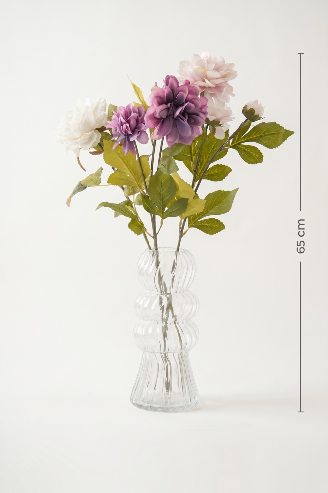 Eterna Bloom Yapay Tek Dal Yıldız Çiçeği Pembe - 65 cm - 2