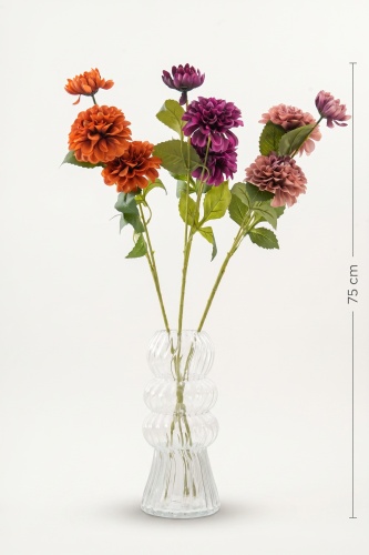 Eterna Bloom Yapay Tek Dal Yıldız Çiçeği Pembe - 75 cm - 2