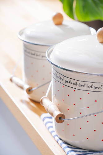 Feel Good 2 li Emaye Bakraç Seti - 16 cm & 20 cm - 3