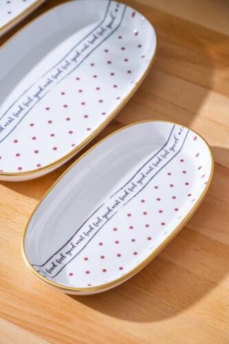 Feel Good 3 lü Kayık Tabak Seti - 2