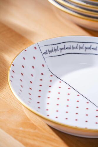 Feel Good 6 lı Yemek Tabağı - 20 cm - 7