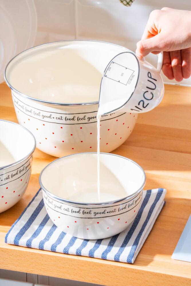Feel Good Emaye 3 lü Saklama ve Karıştırma Kabı - 14