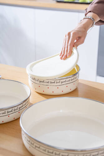 Feel Good Emaye 3 lü Tava Seti - 7