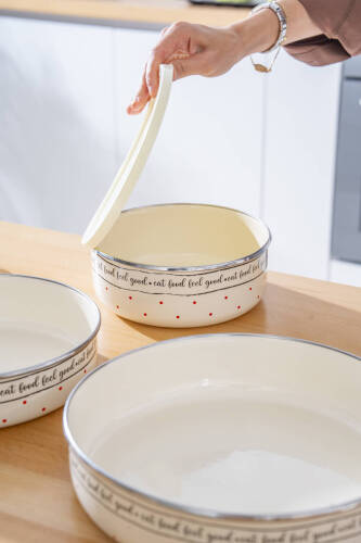 Feel Good Emaye 3 lü Tava Seti - 8