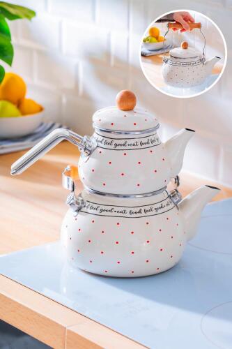 Feel Good Emaye Demlik/Çaydanlık Takımı - Acar