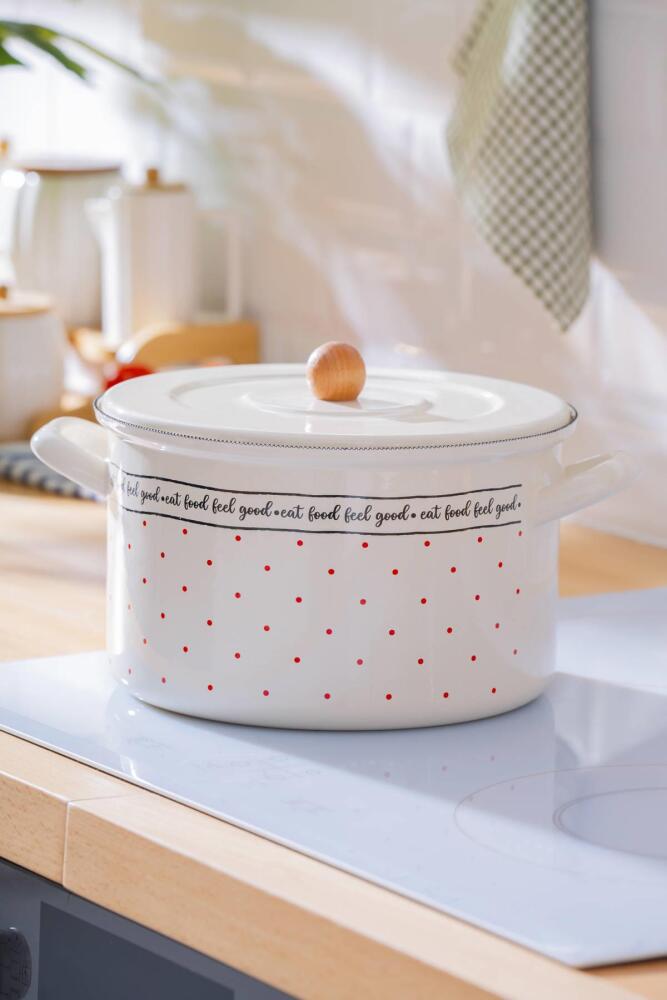 Feel Good Emaye Derin Tencere - 22 cm - 1